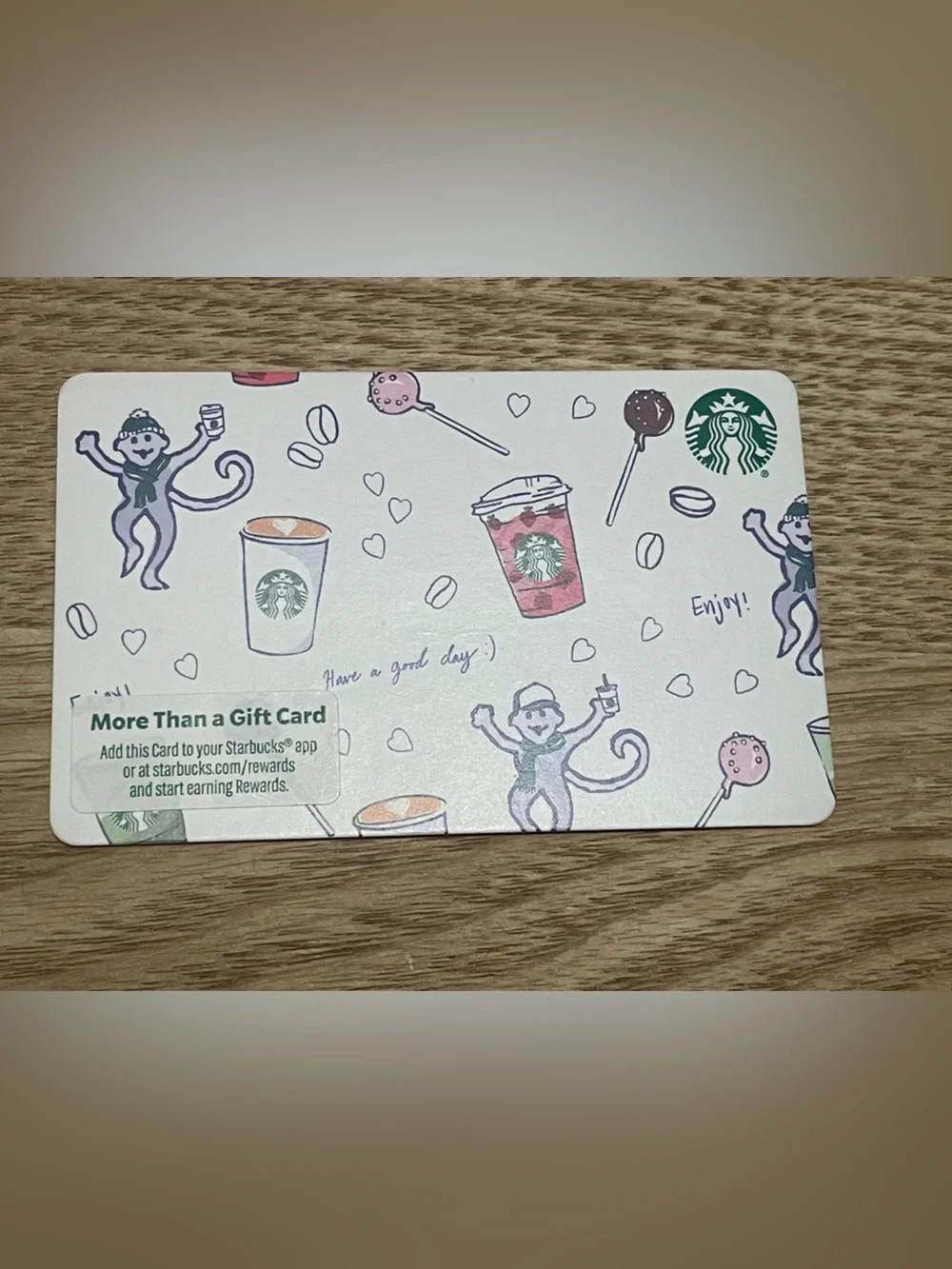 Starbucks Collectible Gift Card- Roller Rabbit Collab